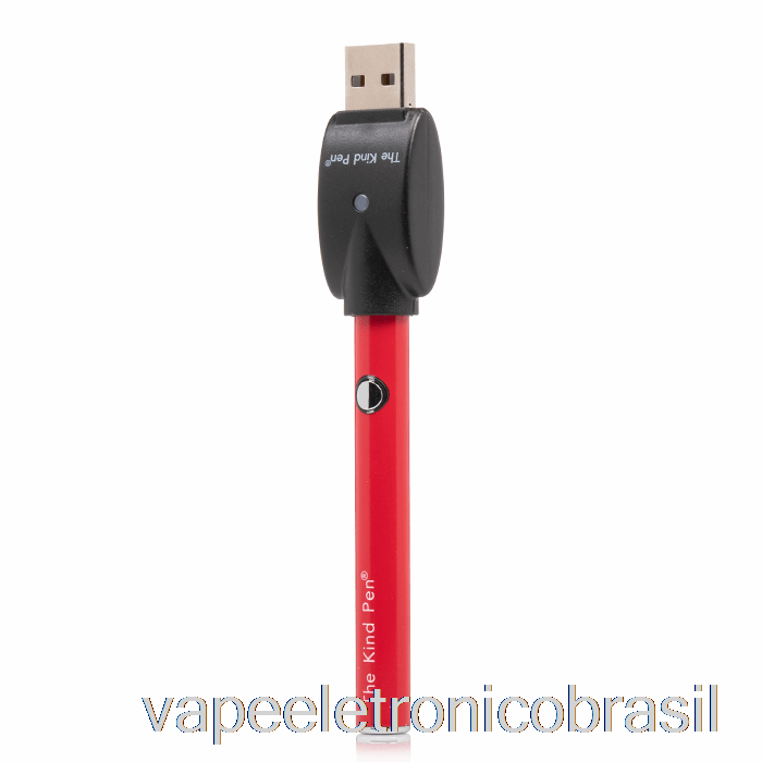 Vape Recarregável The Kind Pen Vv 510 Thread Bateria Vermelha
